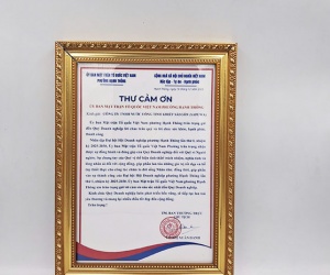 SAPUWA HONORED TO RECEIVE A LETTER OF APPRECIATION FOR POSITIVE COMMUNITY CONTRIBUTIONS